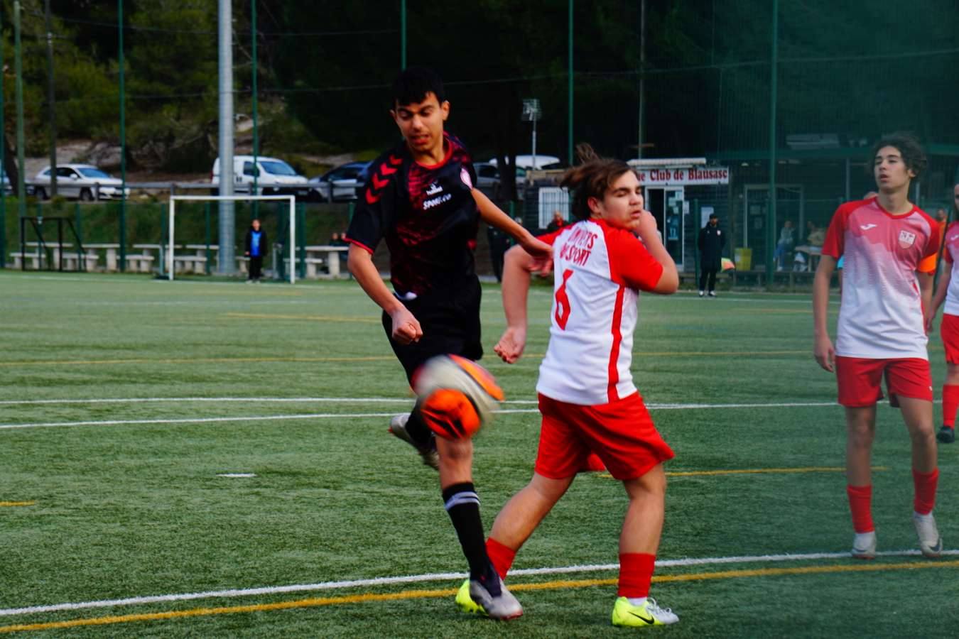 Rencontre FC Cimiez U16 vs Blausasc