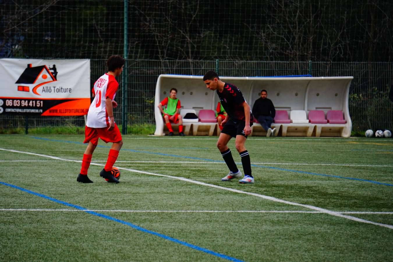 Rencontre FC Cimiez U16 vs Blausasc