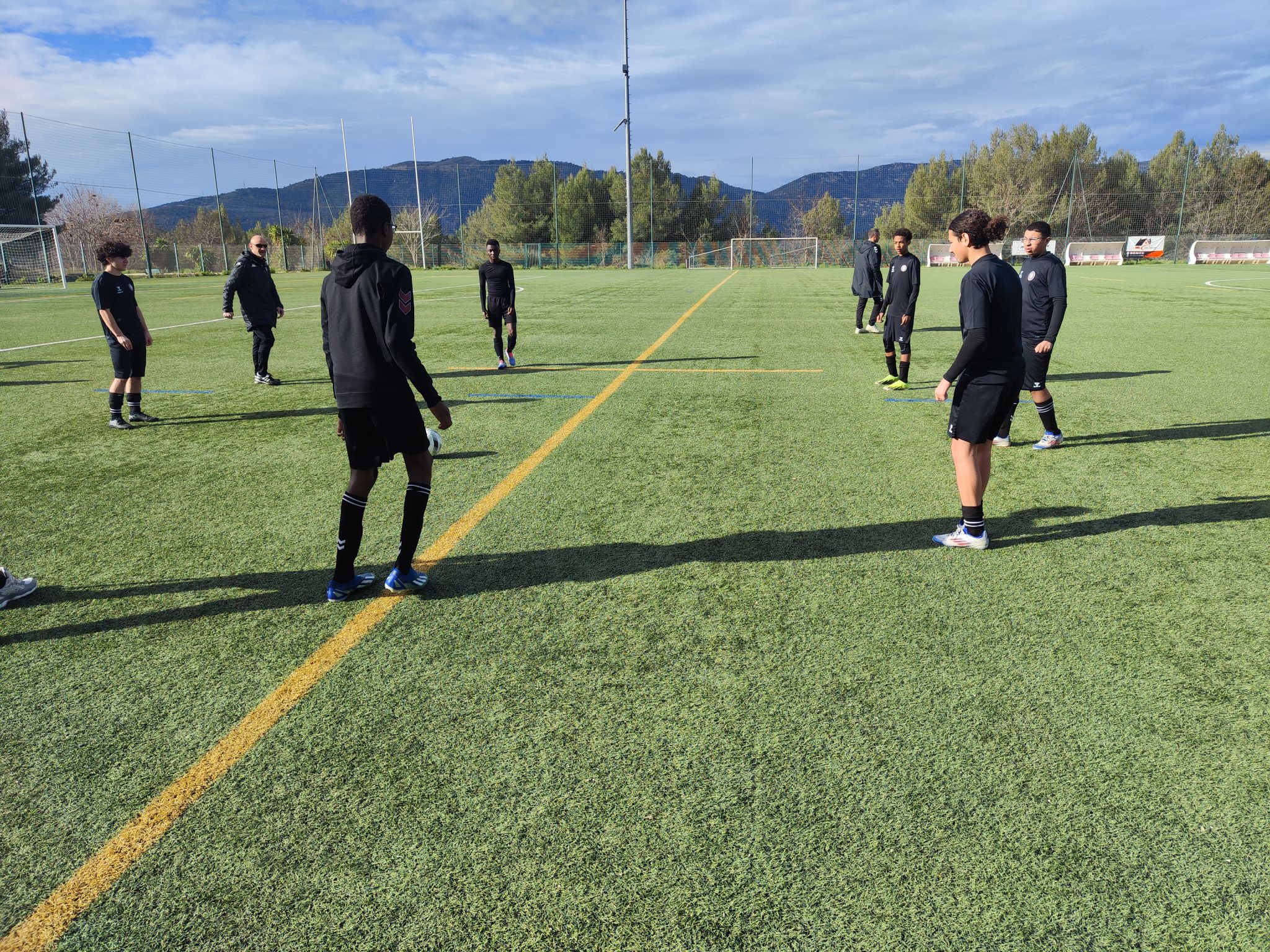 Rencontre FC Cimiez U16 vs Blausasc